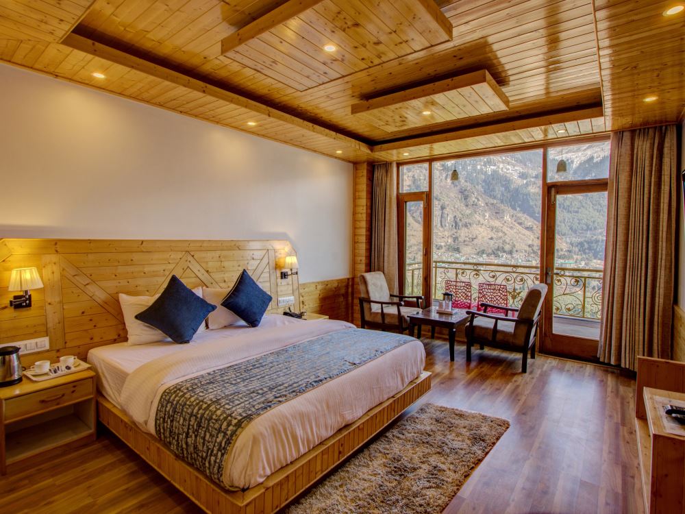 HOTEL THE MOKSHA VALLEY | Swiss Room With Private Balcony